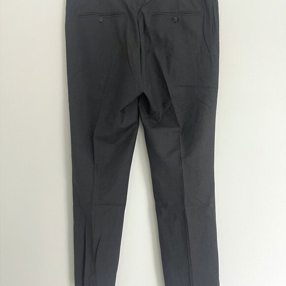 J Lindeberg Dark Gray Regular Fit Wool Dress Pants (36) - Picture 4 of 5